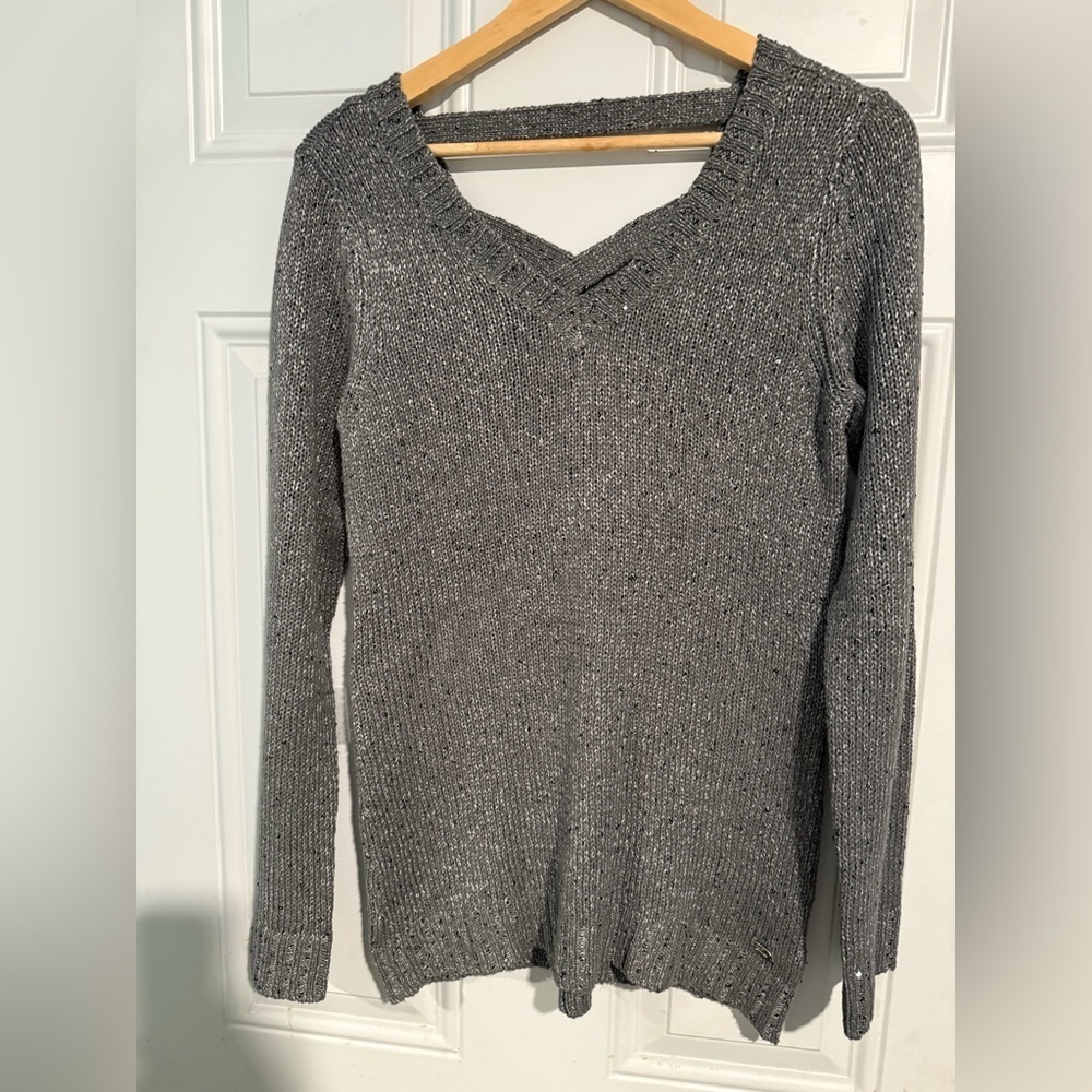 Guess Metallic Knit Sweater